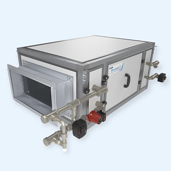 3700 Humi Aqua P Breezart Канальный увлажнитель воздуха с водяным нагревателем